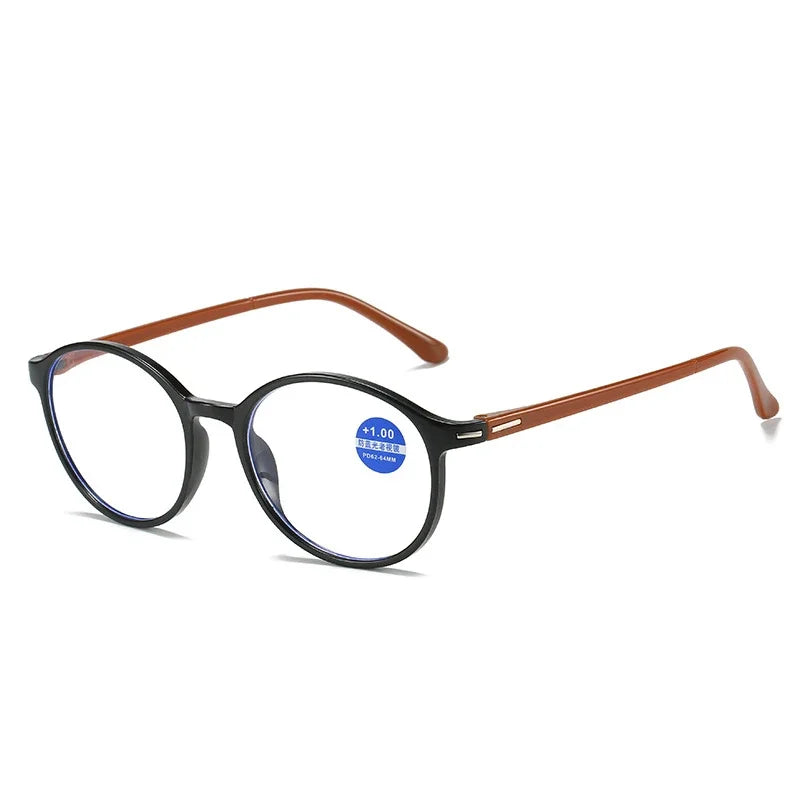 Unisex Comfortable Eyewear Ultra Lightweight Anti Blue Light Blocking HD Reading Glasses for Man and Woman Presbyopia Eyeglasses