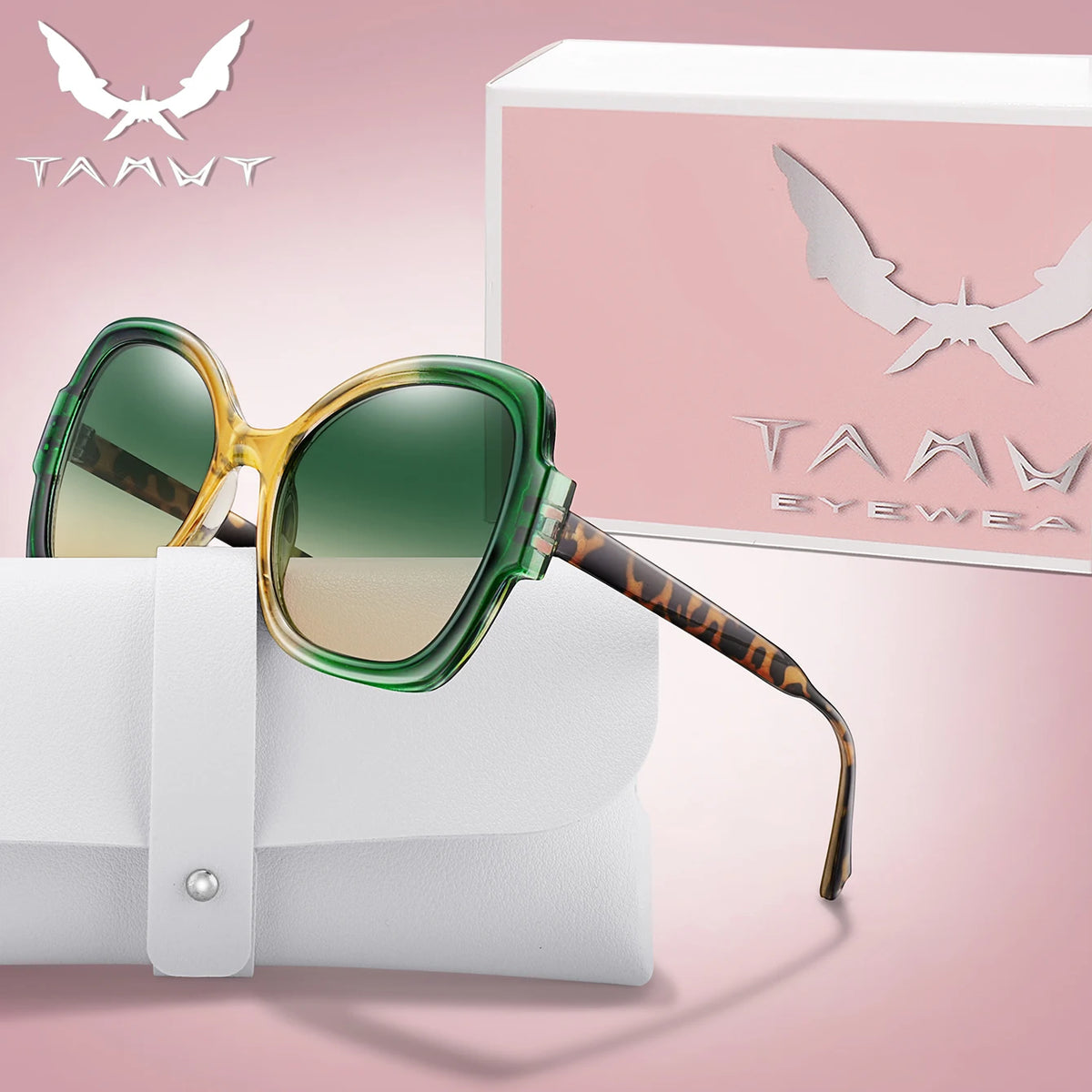 Casual Sunglasses for Women Daily Wearing Retro Shaped Shades Fashion UV400 Protection with BOX