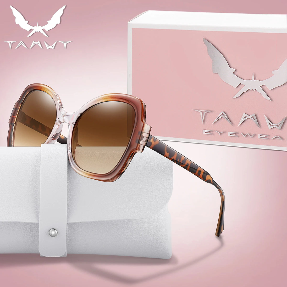 Casual Sunglasses for Women Daily Wearing Retro Shaped Shades Fashion UV400 Protection with BOX