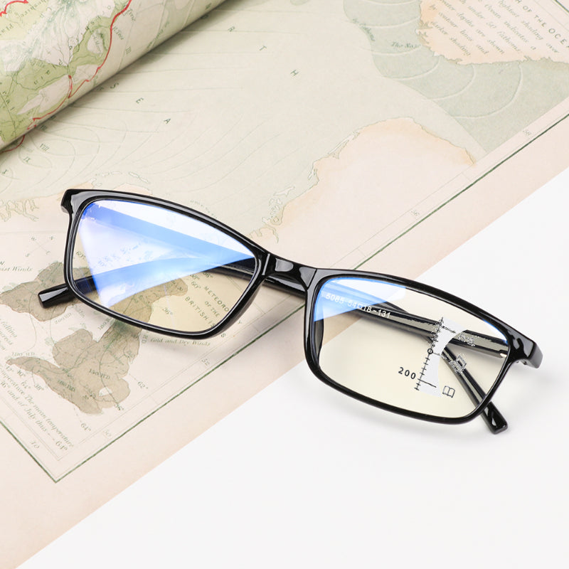 Progressive Multifocal Reading Glasses Men Women Presbyopic EyeGlasses with Diopter +1.5 To +3.5 Anti Blue Light Eyewear