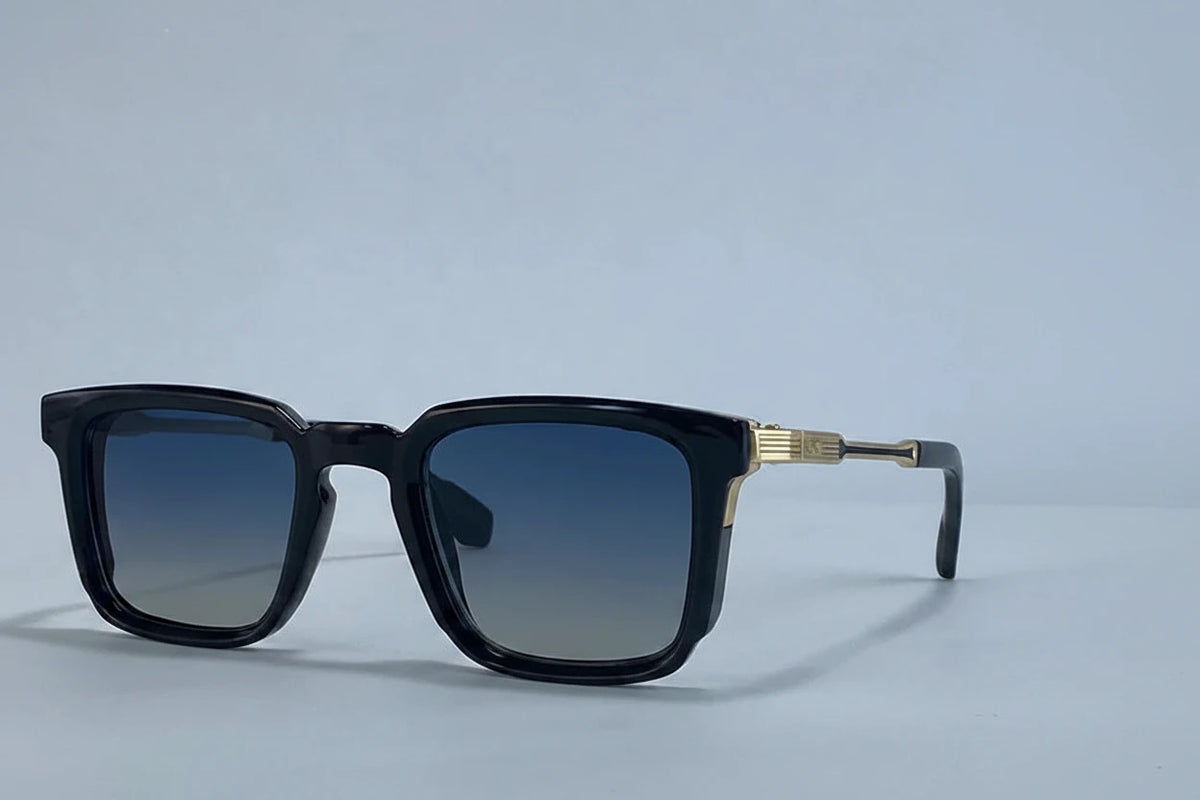 Polarized Retro Square Steampunk Sunglasses Men 2026 Luxury Brand Classic Driving Punk Sun Glasses For Male Travelling Shades