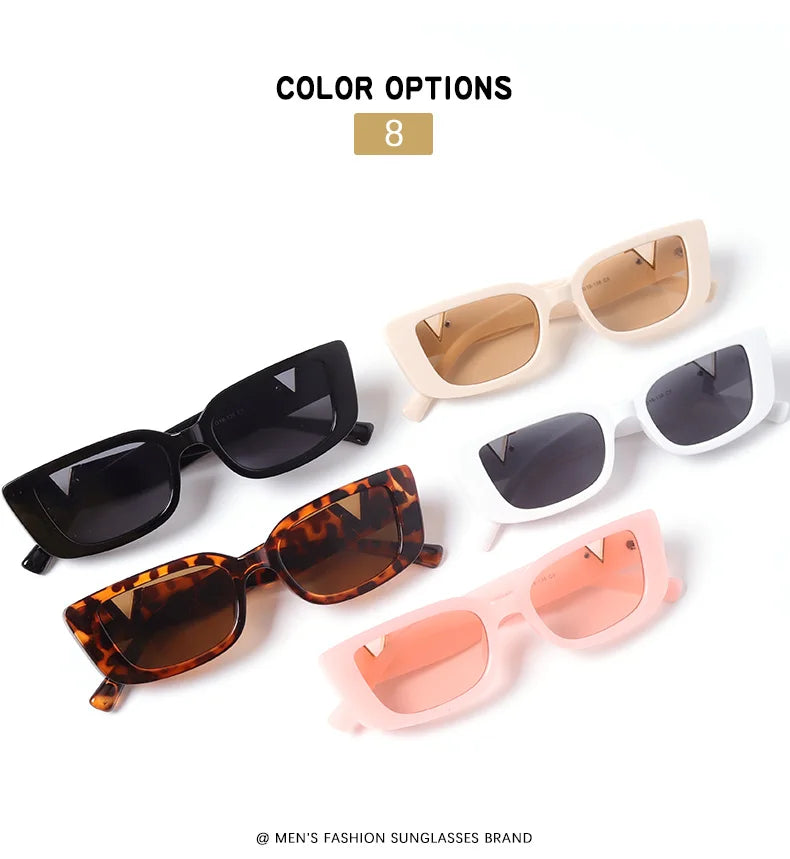 Retro Cat Eye Sunglasses Women Luxury Beige Sun Glasses Men Fashion Design