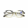 Retro Style Reading Glasses for Women Men Unisex Fashion Anti-blue Hyperopia Glasses Trendy Oval HD Lens Eyeglasses 0+1.0+4.0