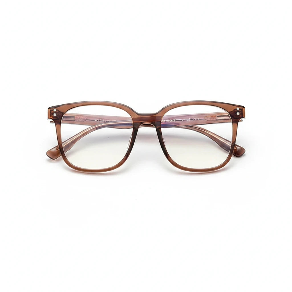 New Trend Large Frame Optical Glasses for Women and Men Ultralight Comfortable HD Clear Lens Protect Eyes Eyeglasses