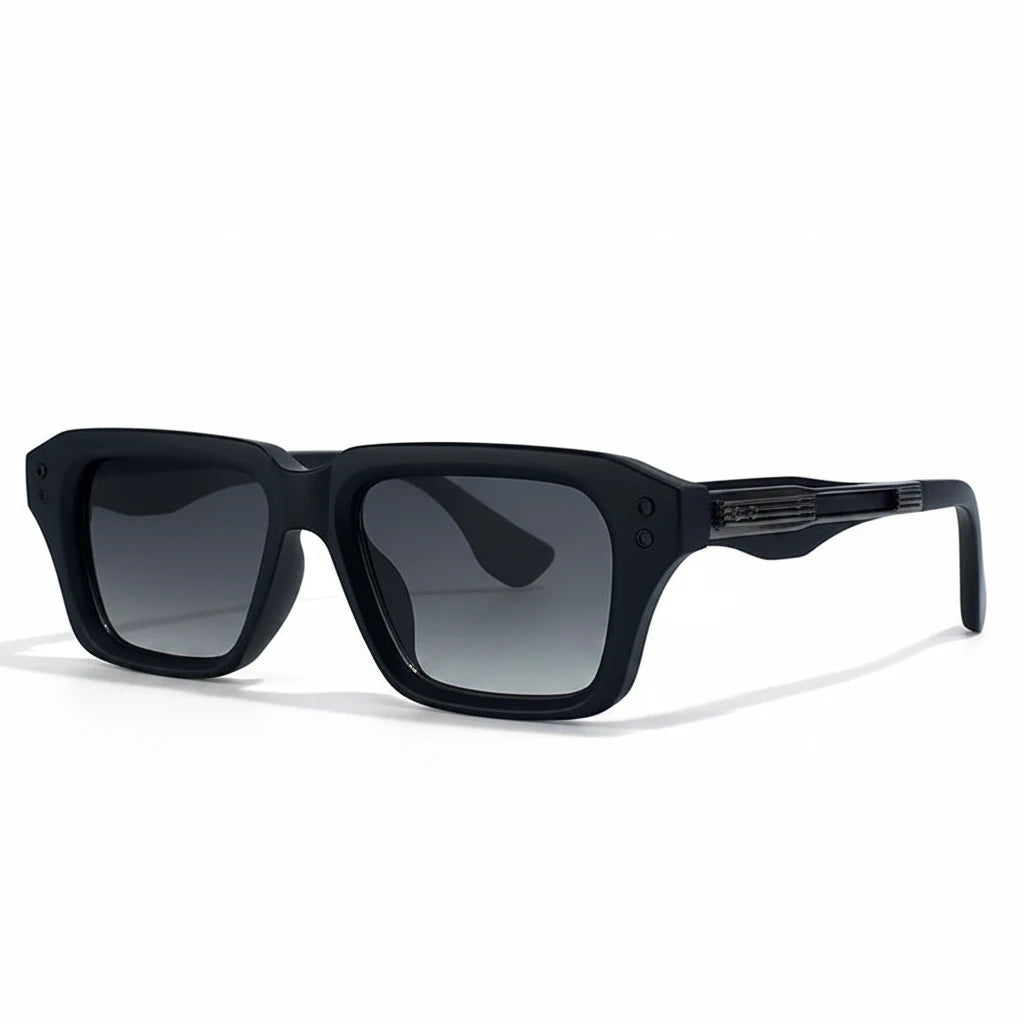 Retro Polarized Square Punk Sunglasses Men 2026 Luxury Brand Designer Classic Driving Shield Sun Glasses for Male Shades UV400