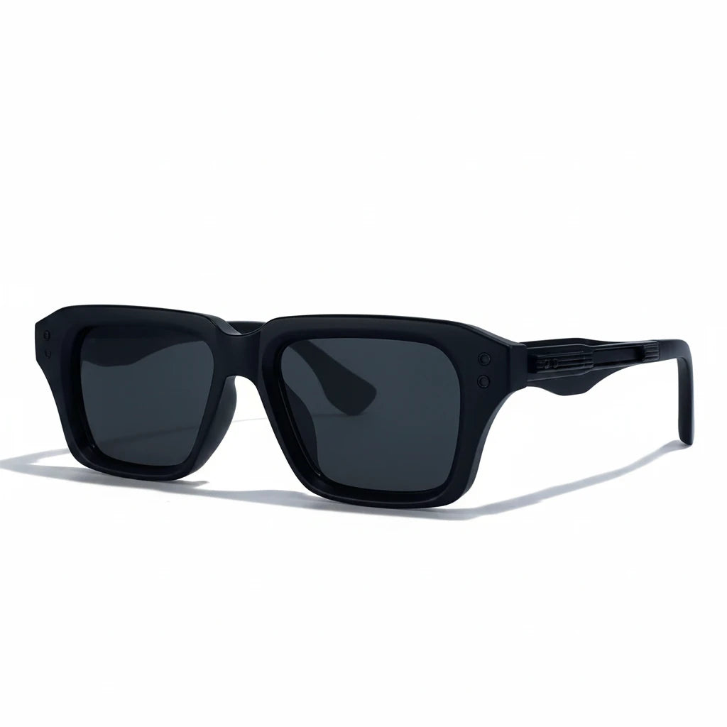 Retro Polarized Square Punk Sunglasses Men 2026 Luxury Brand Designer Classic Driving Shield Sun Glasses for Male Shades UV400